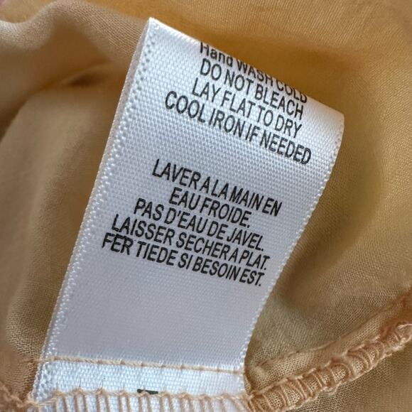 YFB Flutter Sleeve Top Tie Dye Watercolor Spring Summer Pastel Rayon Hippie - Picture 8 of 8